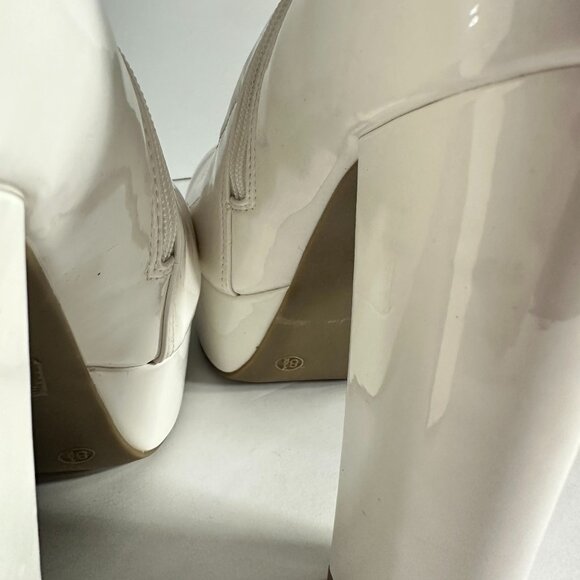 s8.5 Thigh-Hi | Platform Latex Heels | 5in. Retro Glam | Pre-Loved & Stunning - Picture 2 of 13